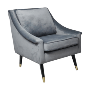 grey armchair